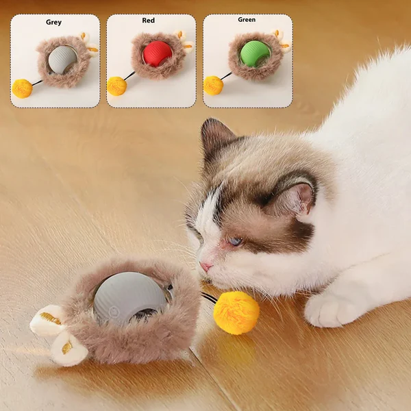Smart Rolling Cat Mouse Toy